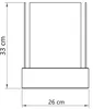 BIOKAMIN Freistehender Bioethanol Kamin 33 x 26 cm | Produktbild-Vorschau 6