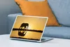 MuchoWow® Laptop Aufkleber Sticker Cover Silhouette eines Produktbild-Vorschau 4