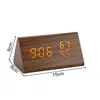 Wecker Digital Holz, USB-Betrieben Nachttischwecker mit LED Produktbild-Vorschau 2