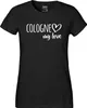 Huuraa Damen T-Shirt Cologne my love XXL Black Bio Produktbild-Vorschau 2