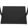 A close-up, top-down view of a black garment rack. Produktbild-Vorschau