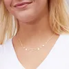 Kette 925er Silber vergoldet Zirkonia Produktbild-Vorschau 2