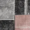 Designer Teppich Kariert Kurzflor Marmor Optik Meliert Produktbild-Vorschau 4