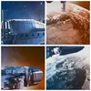 Bild auf Leinwand - Leinwandbild - Kosmos Sputnik - 70x70cm Produktbild-Vorschau 8