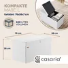 CASARIA® Cassapanca Contenitore con Coperchio Pieghevole  Anteprima dell’immagine prodotto 6