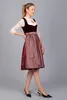 Edelnice Midi Dirndl Lilly Samt Rot 36 Produktbild-Vorschau 4