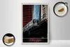 Holzschild Reise 20x30cm Chicago USA Amerika Bahn Hochhaus Produktbild-Vorschau 2