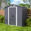 Bealife Abri de jardin en métal CC27 184x119x186 cm - Voir les images du produit 8