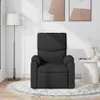 masážne kreslo vidaXL Black Fabric Náhľad obrázku produktu 3