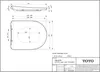 Toto GP WC-Sitz extraflach, abnehmbar, mit Absenkautomatik Produktbild-Vorschau 3
