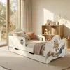 Dětská postýlka Happy Babies s bočními zábranami pro Náhled obrázku produktu 1