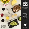 Moritz & Moritz 2tlg Kunststoffbrett Granit mit Saftrille Produktbild-Vorschau 3