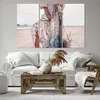 Bild auf Leinwand - Leinwandbild - 3 Teile - Frau Kleid Produktbild-Vorschau 6