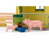 Schleich Farm World Großer Stall mit Tieren und Zubehör  Produktbild-Vorschau 10