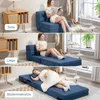 HOMCOM 3 in 1 Schlafsessel, klappbares Schlafsofa mit Produktbild-Vorschau 4