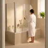 Cabina doccia Mucola Vasche da bagno Attacco per vasca in Anteprima dell’immagine prodotto 4