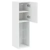Maison Exclusive - TV-Schränke mit LED-Leuchten 2 Stk. Weiß Produktbild-Vorschau 7