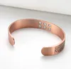 Magnetarmband aus reinem Kupfer, offener Verschluss, Produktbild-Vorschau 9