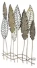 Mauro Ferretti 3D Wandpaneel FOGLIE Gold/Silber 75x2.5x87 Produktbild-Vorschau 3