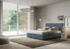 ITYHOME - Gepolstertes Bett mit Lattenrost 160x210 mit Produktbild-Vorschau 4