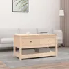 Tavolino 102x49x55 cm in legno di pino massiccio Anteprima dell’immagine prodotto 2