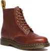 A single brown leather boot is shown against a white background. Produktbild-Vorschau