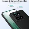 Silikónové puzdro pre Xiaomi 14 Protective Cover Matt Black Náhľad obrázku produktu 2
