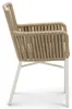 Gartenstuhl AFUERA 6er Set, weiß/champagner - Balkonstühle Produktbild-Vorschau 5