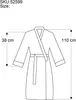 Leichter Kaftan, Besticktes Offenes Strandkleid, Ibiza Produktbild-Vorschau 3