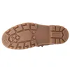 The sole of a brown boot is shown against a white background. Produktbild-Vorschau
