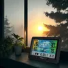 Rádiová meteostanice GreenBlue, barevná, s DCF, měsíčními Náhled obrázku produktu 9