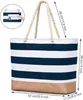 Strandtasche Tote Bag Groß - Wasserdicht mit Reißverschluss Produktbild-Vorschau 3