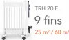 Olie Radiator 9 Trh 20 E - Tr-Trh20E Productafbeelding-voorbeeld 5