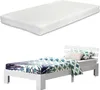 Dřevěná postel Nivala 120x200 cm s čelem matrace ze studené Náhled obrázku produktu 1