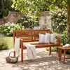 Casaria Gartenbank Holz 2-Sitzer Eukalyptus, Produktbild-Vorschau 9