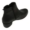 A black women's ankle boot is shown from a high-angle, side view against a white background. Anteprima dell’immagine prodotto