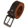 Büffelleder Gürtel 38 mm breit mit Motorrad Motiv Produktbild-Vorschau 2