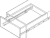 Rollschubführungen 30–55 cm – Schubladenschienen Weiß Stahl Produktbild-Vorschau 11