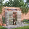 Gewächshaus Tomatenhaus Treibhaus mit Schiebetür und Produktbild-Vorschau 3