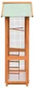 vidaXL Klec pro ptáky Borovice a jedle 125,5x59,5x164 cm Náhled obrázku produktu 3