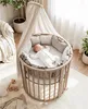 Owalne łóżeczko dziecięce 3 w 1 z możliwością regulacji Podgląd zdjęcia produktu 3