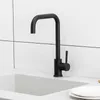 Cecipa Küchenarmatur Schwarz 7-Form, Wasserhahn Küche 360° Produktbild-Vorschau 13