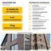 AMK Wandpanelen – Decoratieve Baksteenlook – Flexibele Productafbeelding-voorbeeld 2