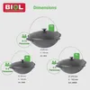 BIOL Kazan en fonte 9 litres avec étrier et couvercle en Voir les images du produit 4