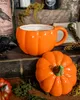 Halloween Kürbis Tasse mit Deckel als Geschenkartikel 500ml Produktbild-Vorschau 2