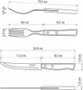 Tramontina TRADICIONAL Steak-/Pizzabesteck Set, 12-tlg., Produktbild-Vorschau 4