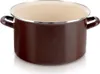 ORION Topf 11,5 l Emaille BROWN Lem Produktbild-Vorschau 5