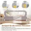 KOMFOTTEU Barierka do łóżka, ochrona przed wypadnięciem, Podgląd zdjęcia produktu 5