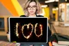 MuchoWow® Laptop Aufkleber Sticker Cover Ich liebe dich mit Produktbild-Vorschau 5