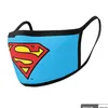 Pyramid International Superman Stoffmasken 2er-Pack Logo Produktbild-Vorschau 2